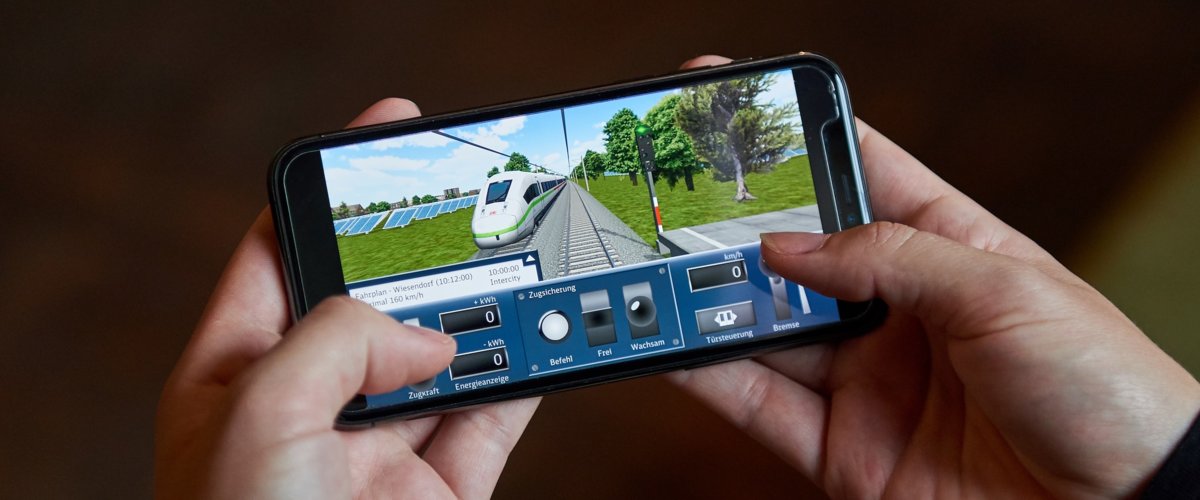 Mit der App DB Zug Simulator zum virtuellen Lokführer werden und Energie sparen | © DB AG/ Faruk Hosseini