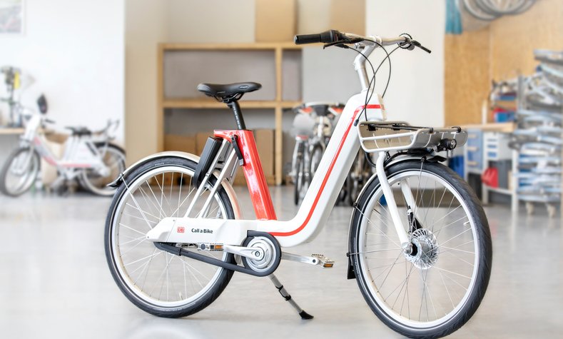 The fifth generation of Call a Bike.