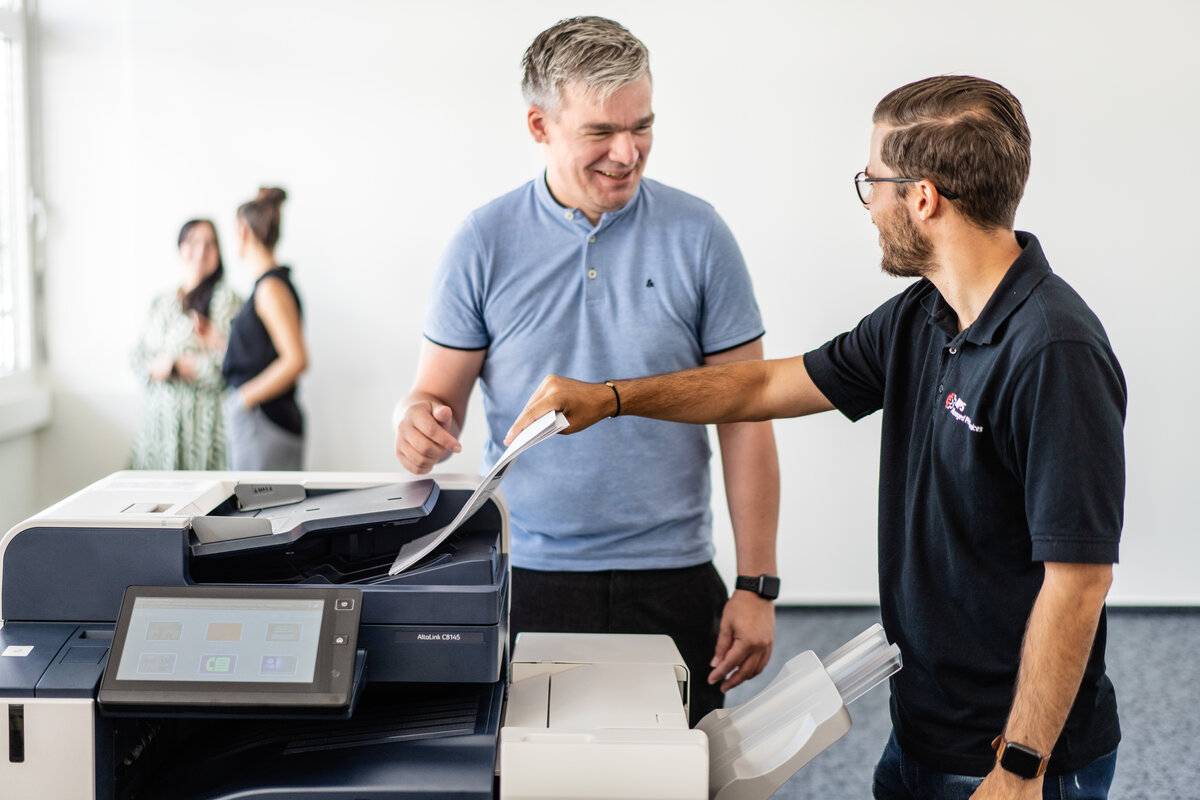 Unsere effizientere Druckerflotte | © DB Kommunikationstechnik