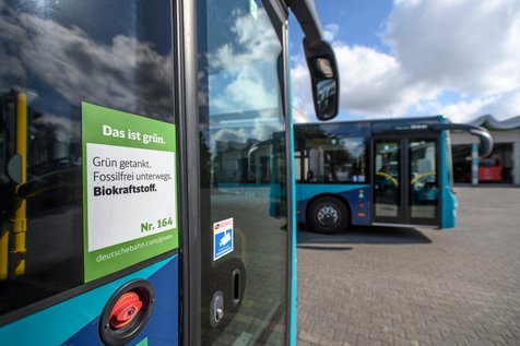 Mit HVO betriebener Bus der DB-Tochter Autokraft im Netz Ostholstein Süd. | © DB AG/ Marc-Oliver Schulz