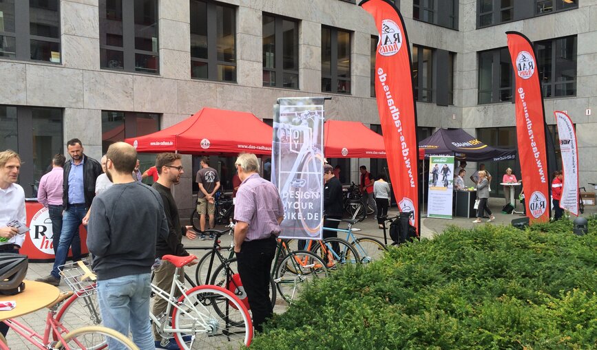 Fahrradaktionstage für DB-Mitarbeiter