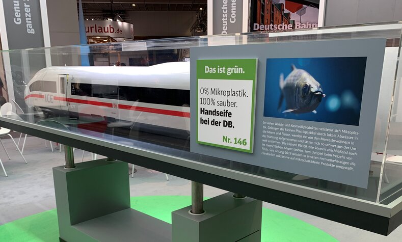 Ökostrom und Mikroplastik bei der DB