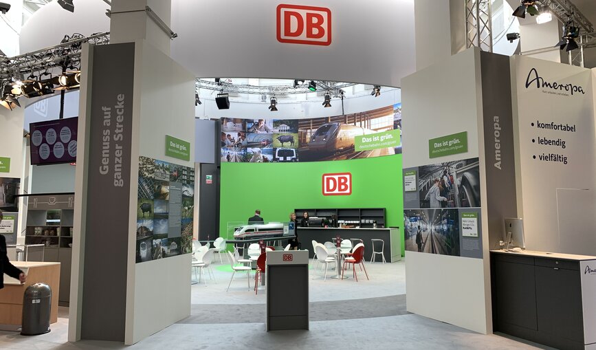 DB Stand auf der ITB 2019