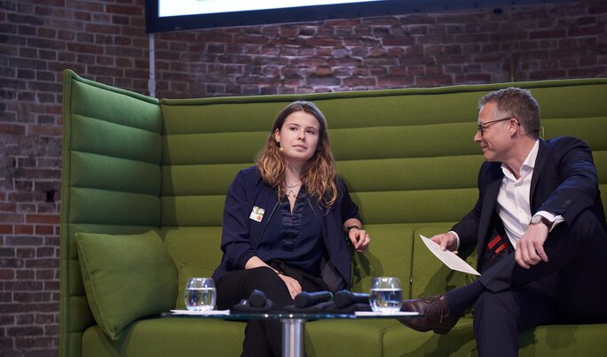 Klimaaktivistin Luisa Neubauer