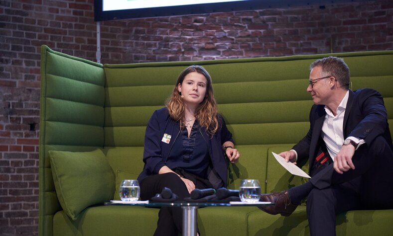 Klimaaktivistin Luisa Neubauer