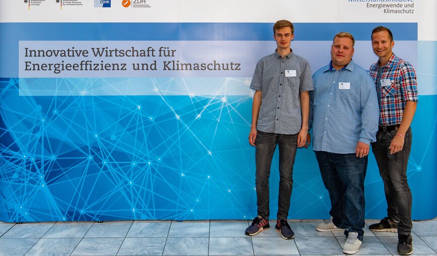 Für ihr Umweltengagement erhielten die Azubis einen Preis.