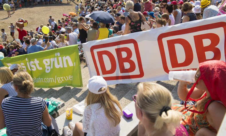 Das ist grün. auf dem GEOlino-Festival