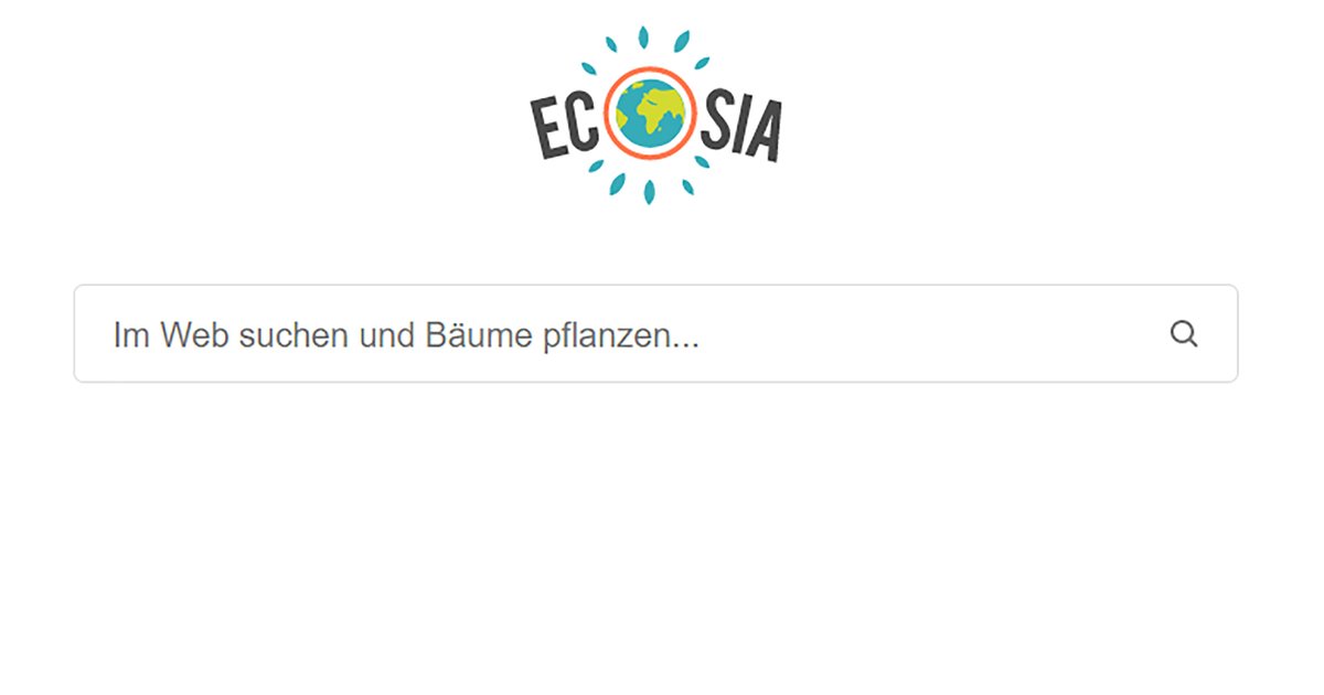 ecosia stellen