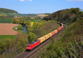 Der Gütertransport auf der Schiene ist klimafreundlich.