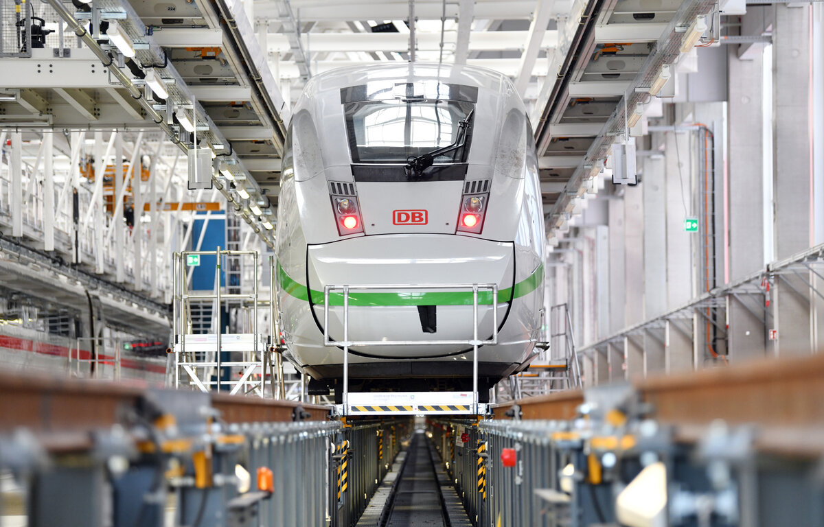 Klimaneutral: Das ICE-Werk in Köln-Nippes. | © DB AG / Oliver Lang