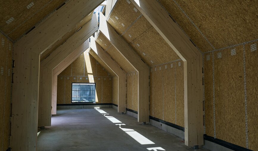 An der S-Bahn-Station Zorneding entsteht ein Bahnhofsgebäude komplett aus Holz.