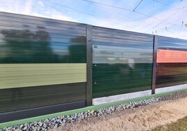 Neues Gestaltungskonzept für Lärmschutzwand im Mittelrheintal