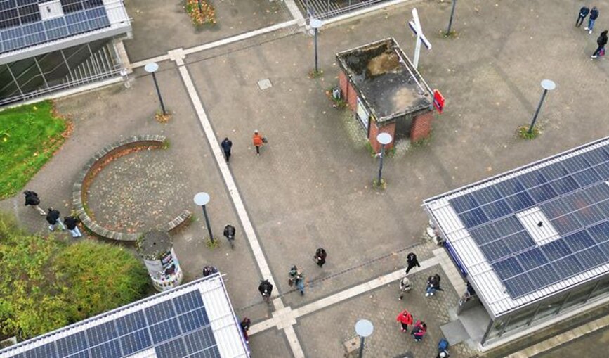 Bahnhof in Dortmund mit Solaranlagen ausgestattet 