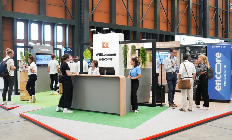 Die Deutsche Bahn beim GREENTECH FESTIVAL 2023