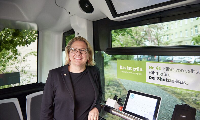 Guests at the 2019 event included Federal Minister for the Environment, Nature Conservation and Nuclear Safety, Svenja Schulze.