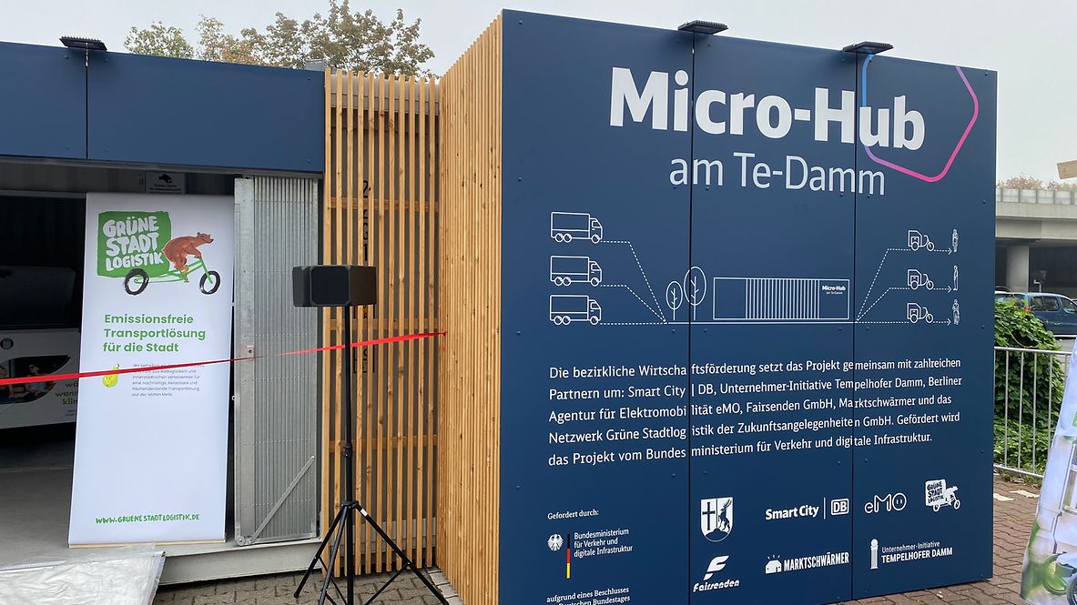 Der Micro-Hub am Tempelhofer Damm