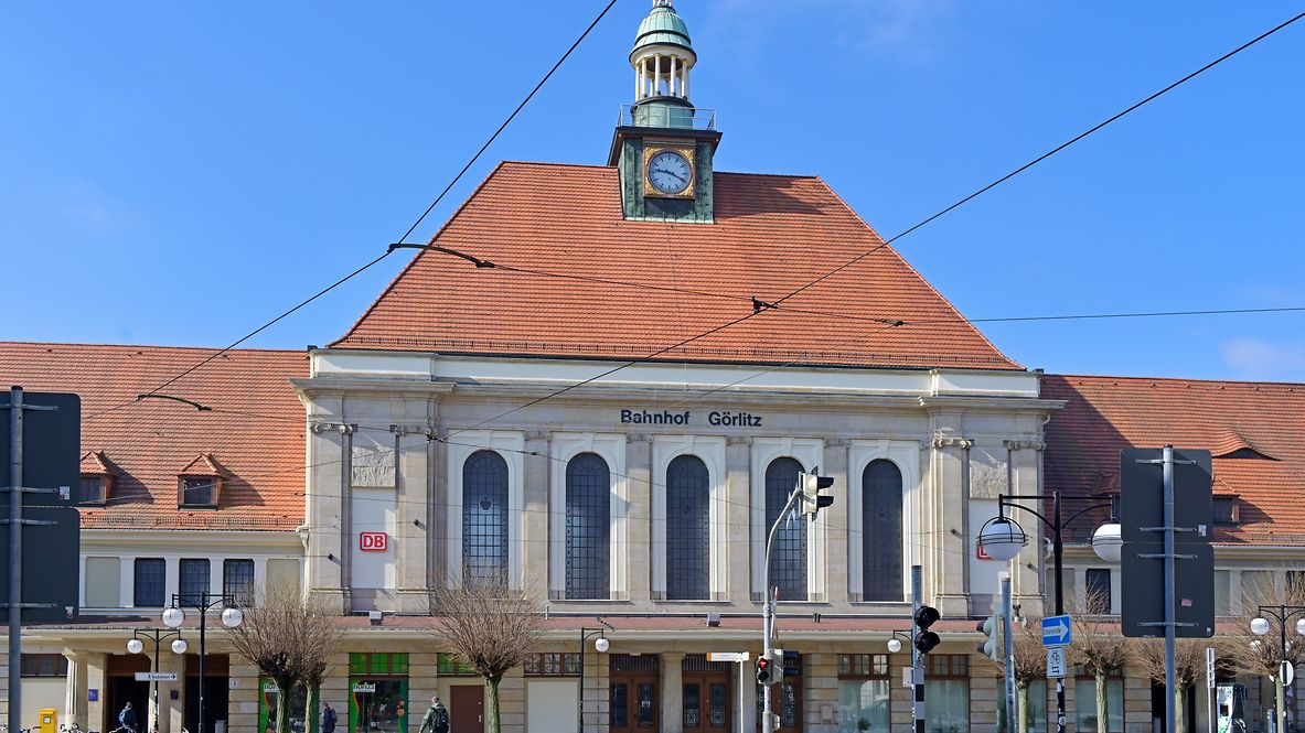 Empfangsgebäude des Bahnhofs Görlitz
