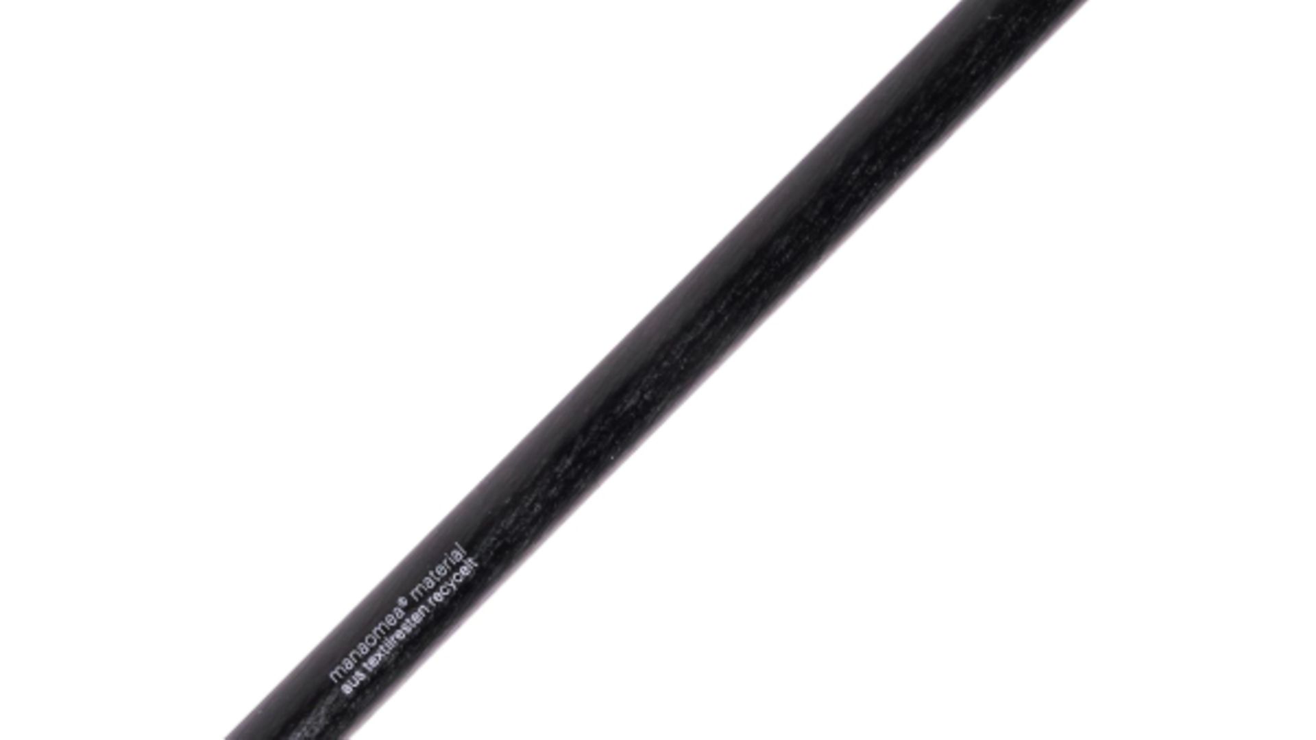 Kugelschreiber aus Recyclinggarn und handverarbeiteten Textilstreifen aus alten DB-Hemden