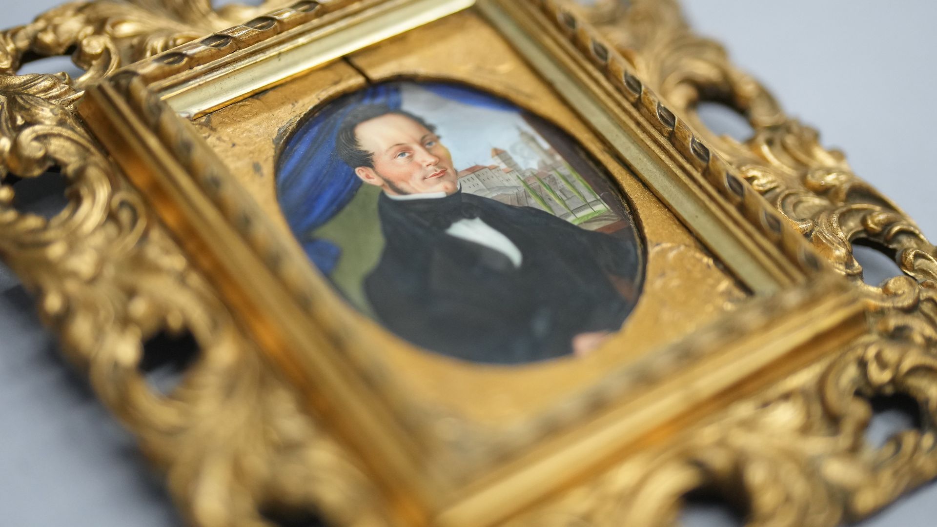 Porzellangemälde von William Wilson