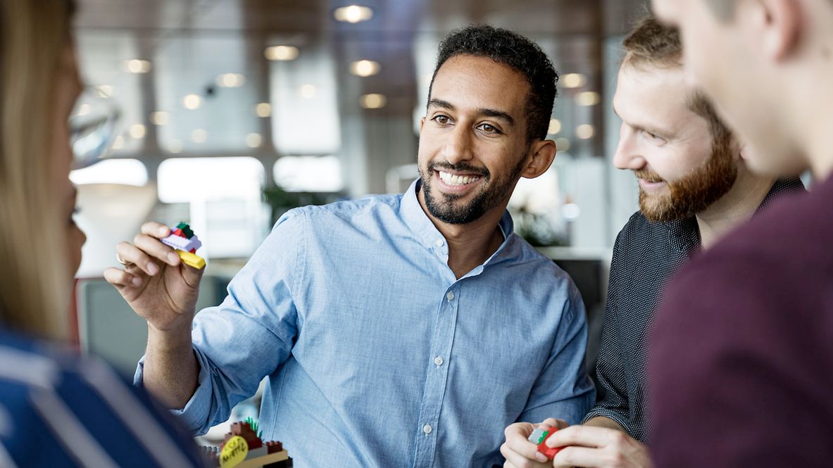 DB-Mitarbeitende im Austausch